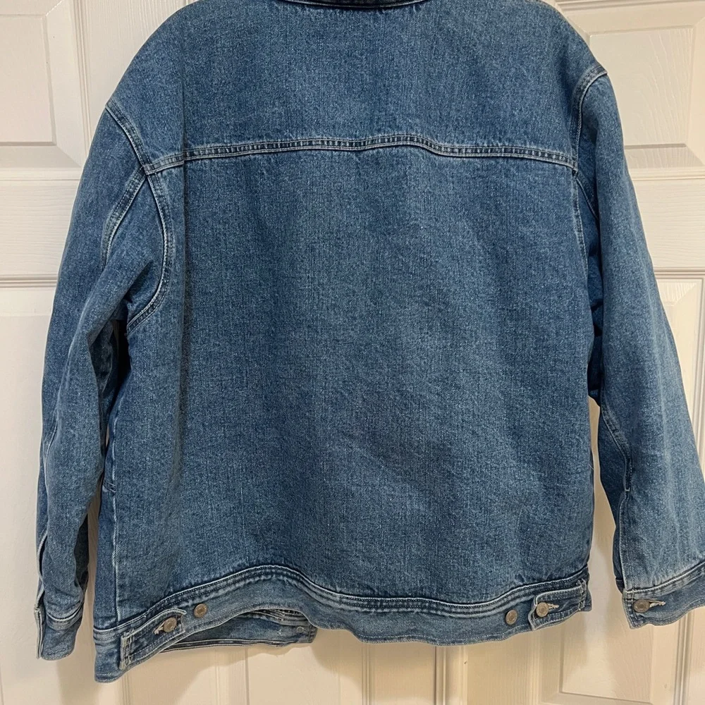 Vintage Jones Jeans Heavyweight Denim‎ Blue Jacket Men’s S Sherpa Lined Medium